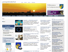 Tablet Screenshot of grosspetersdorf.at